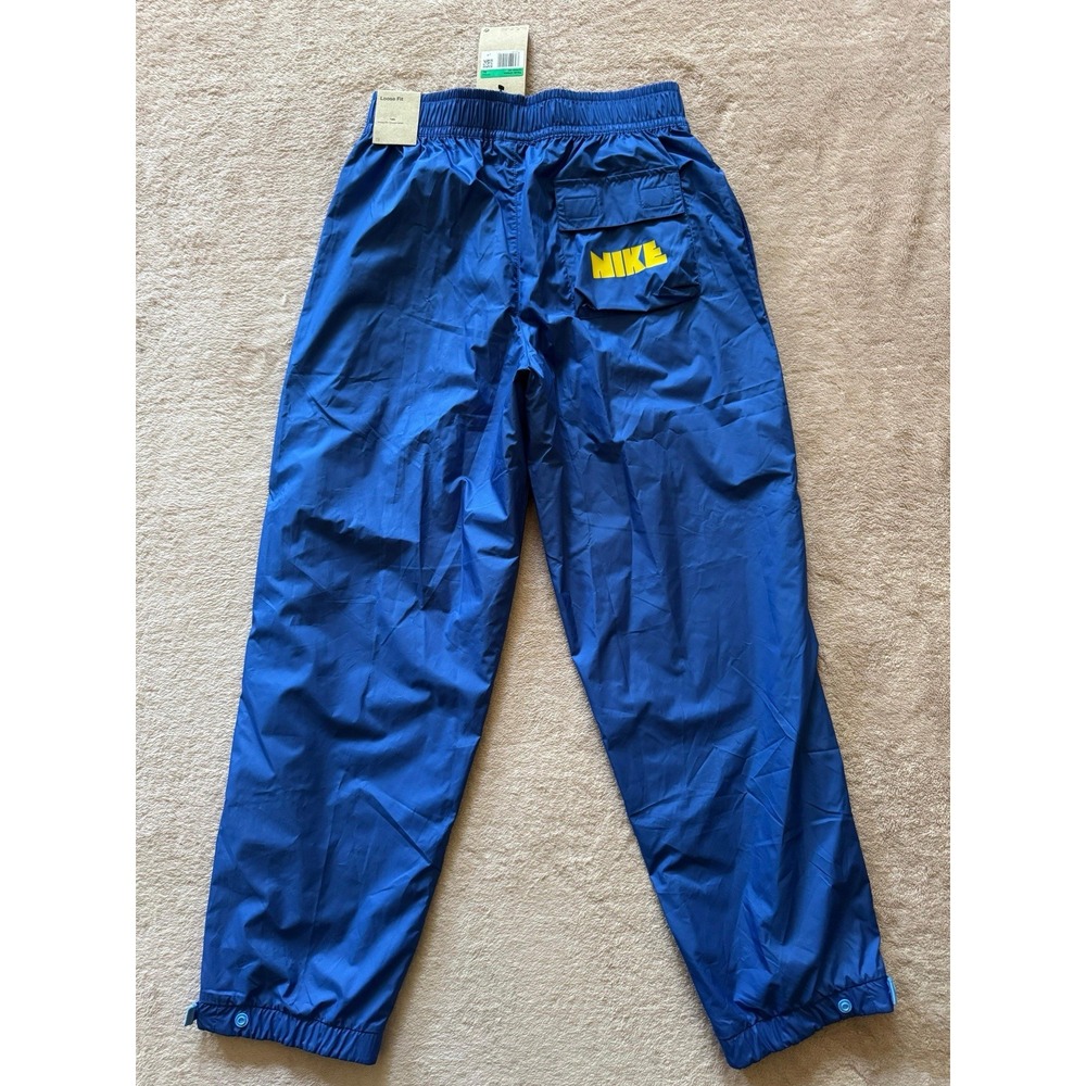 Rare NIKE Youth Blue‎ Joggers Track Pants Loose Fit Size X-Large NWT